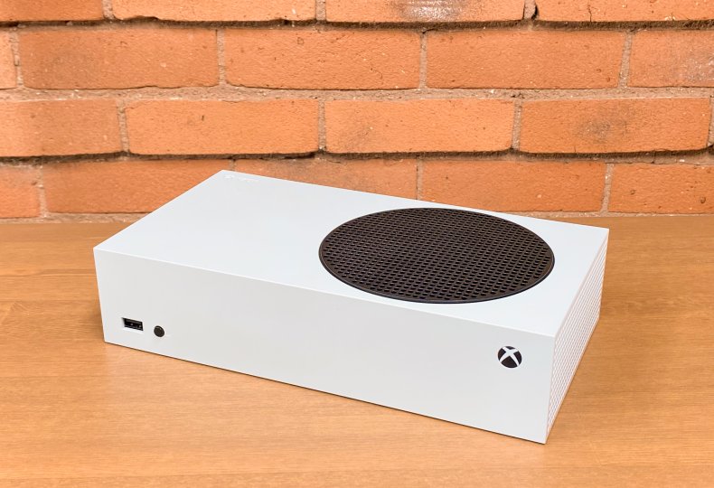 Xbox Series S Review Console Angle