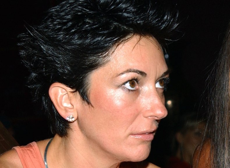 Ghislaine Maxwell at Naomi Campbell Party