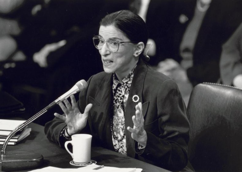 1993: Ginsburg appointed to the Supreme Court 1993: Ginsburg appointed to the Supreme Court