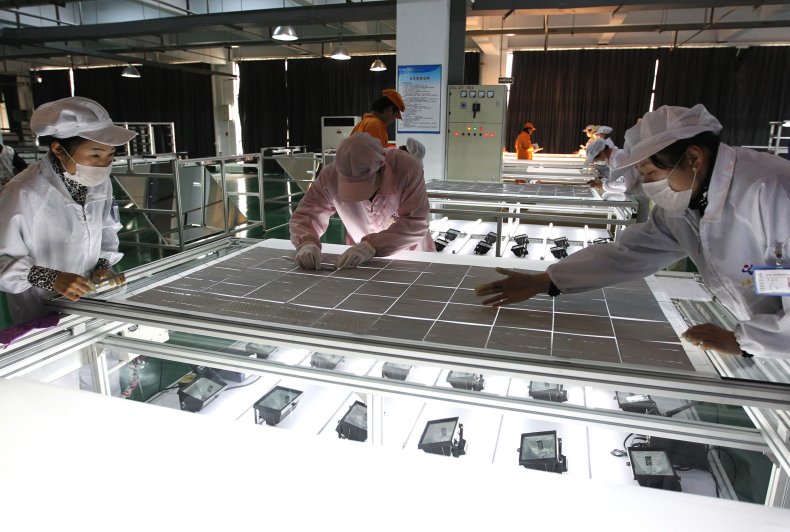 solar panel factory