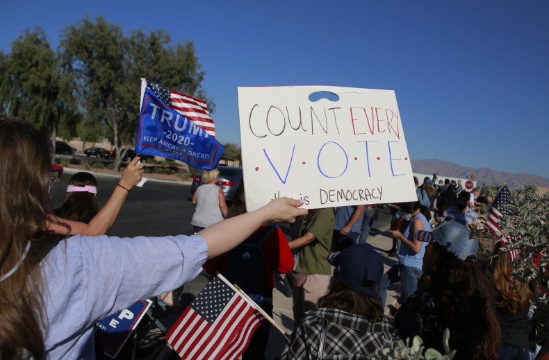 count every vote protest nevada 