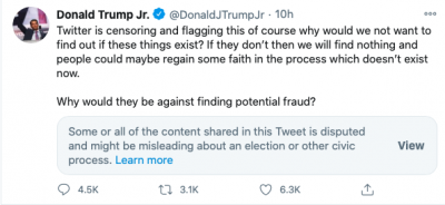 Twitter - Donald Trump Jr Twitter - Donald Trump Jr