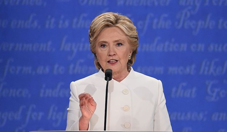 Democratic nominee Hillary Clinton 2016