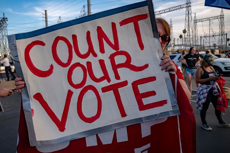 Voting protest