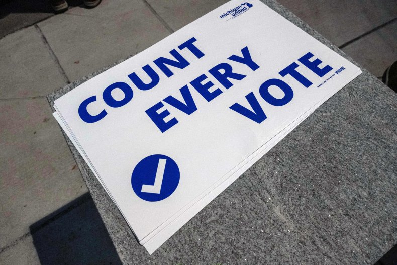 Detroit Michigan count every vote November 2020