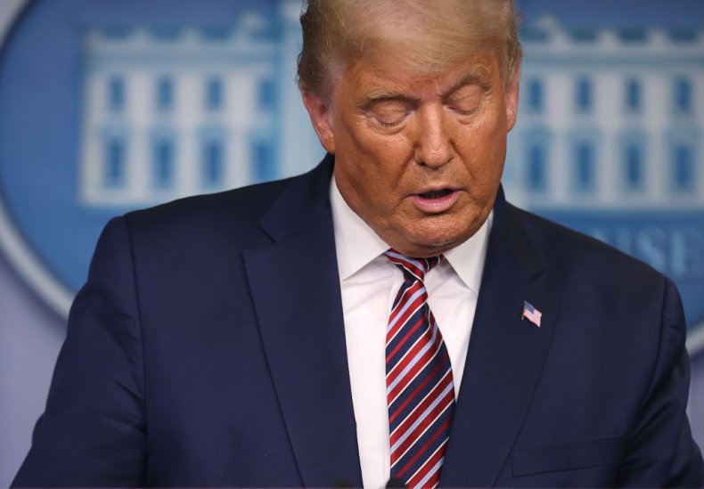 Trump Speaks at the White House