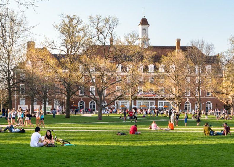 Top college in America for 50 different rankings