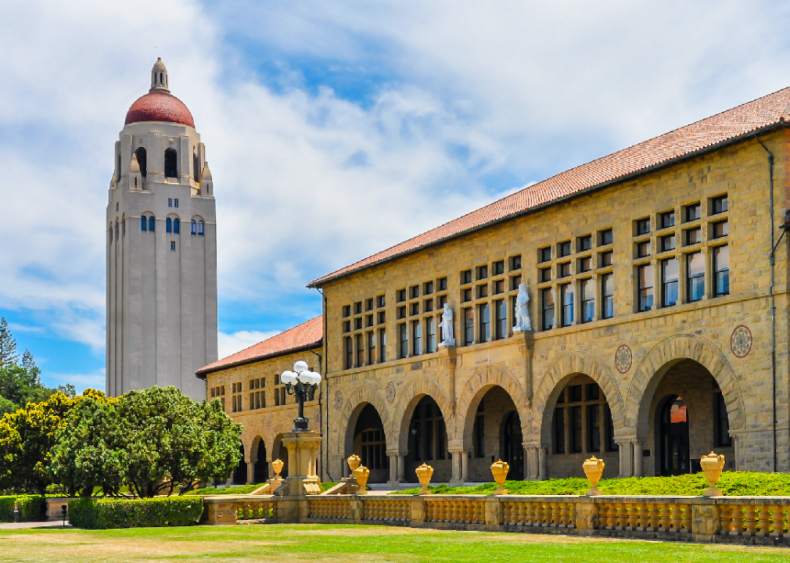 Best college near the beach: Stanford University