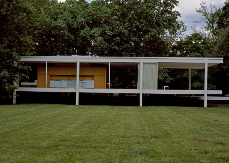 Illinois: Farnsworth House, Plano