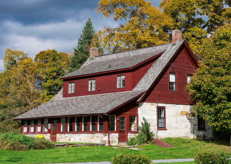 Vermont: Robert Frost Farmhouse, Shaftsbury