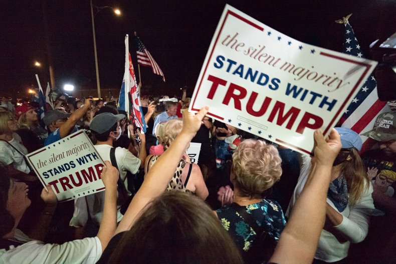 Trump supporters