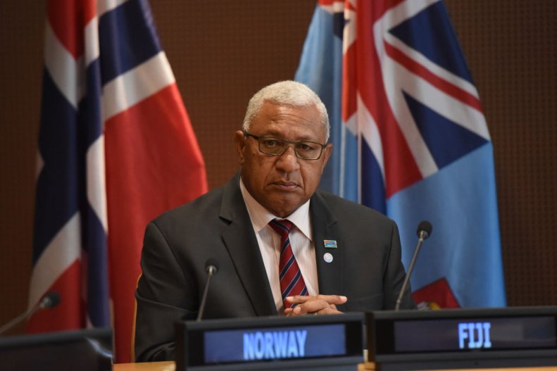Prime Minister of Fiji Frank Bainimarama