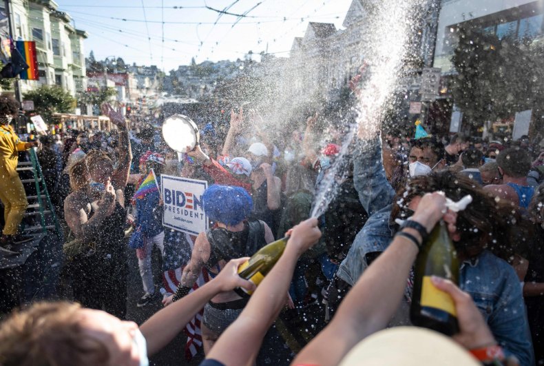 washington biden celebrations champagne sales