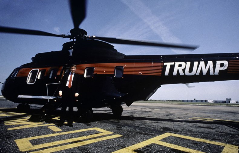 Trump helicopter