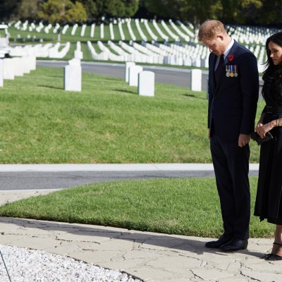 Prince Harry and Meghan Markle, Remembrance Wreath Prince Harry and Meghan Markle, Remembrance Wreath