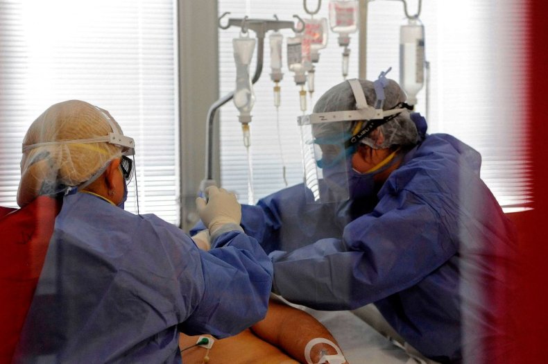 COVID in Central Hospital in Mendoza, Argentina