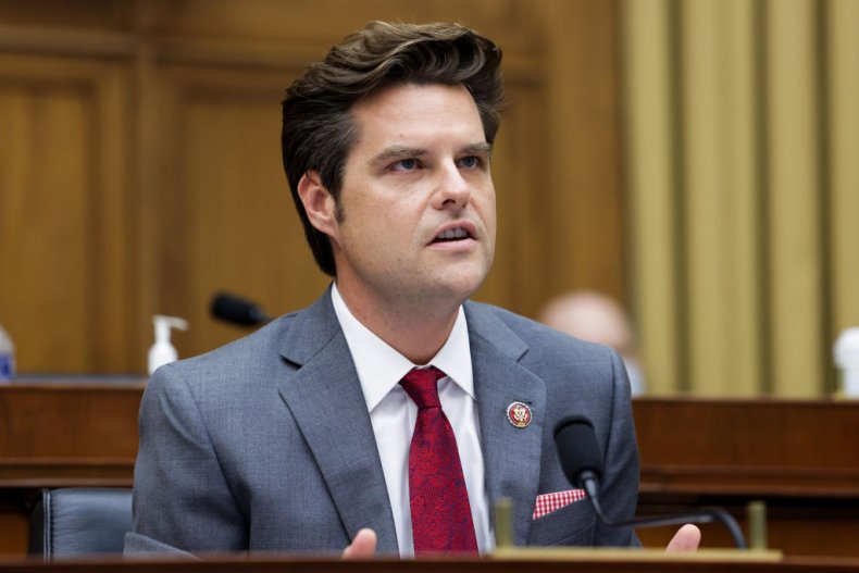 Rep. Matt Gaetz of Florida