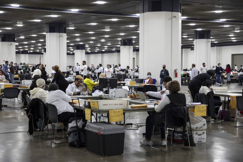 Michigan Poll Workers