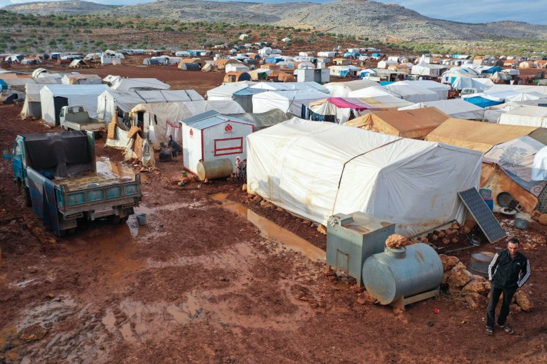 Syria refugee camp