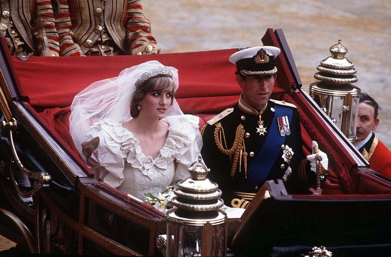Princess Diana and Prince Charles Wedding Day