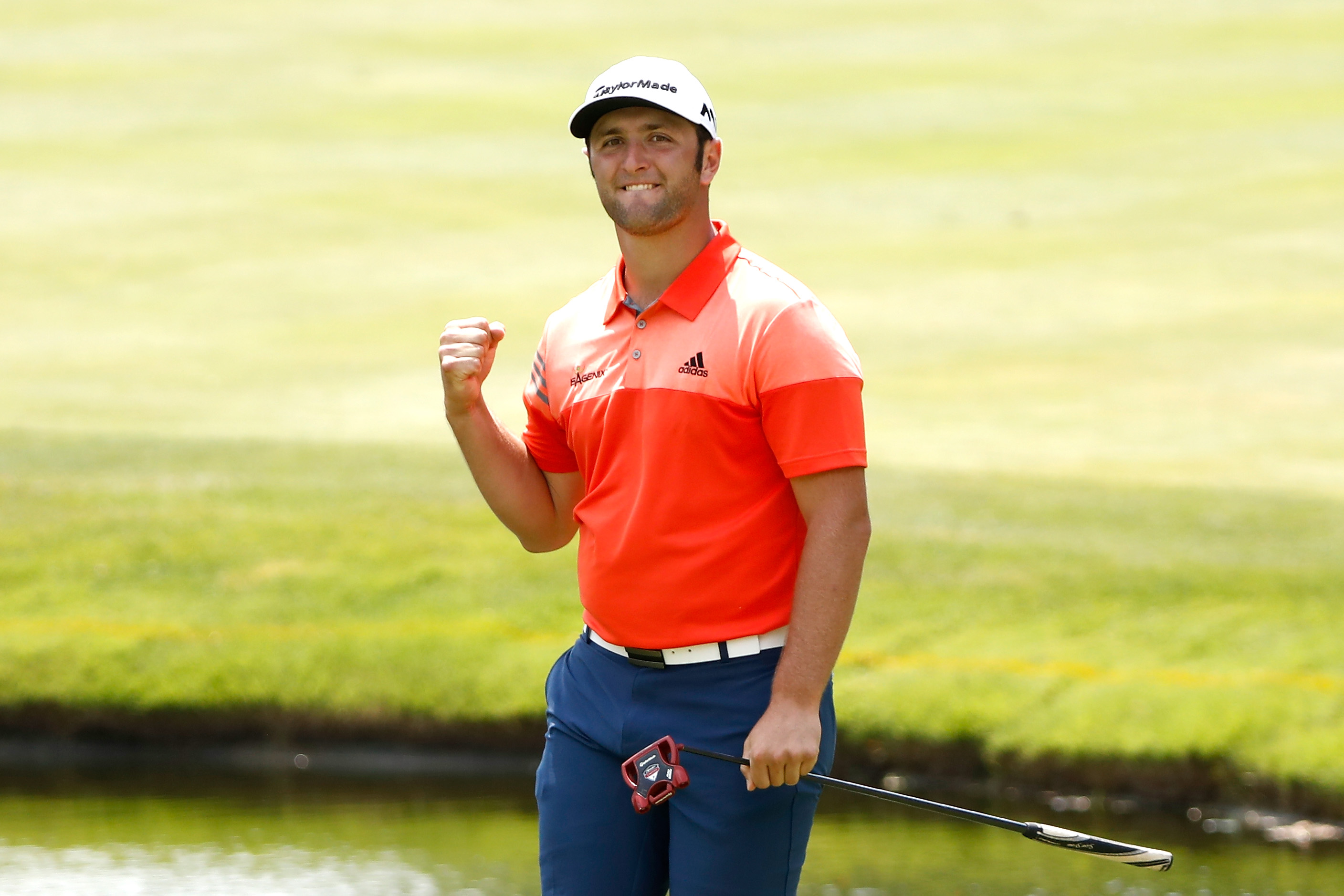 Watch Jon Rahm Sink Hole-in-One Ahead of Masters Tournament on His