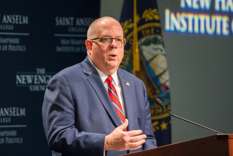 Larry Hogan Maryland Trump election over move