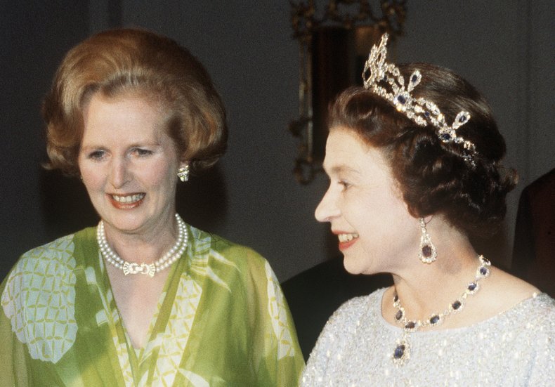 Queen Elizabeth II, Margaret Thatcher in Zambia