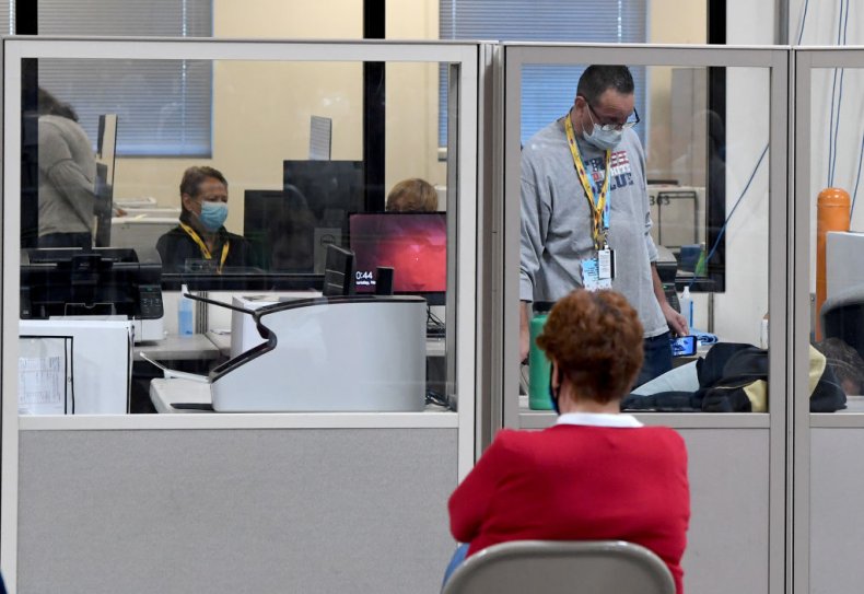 Poll Workers Tabulate Ballots Nevada