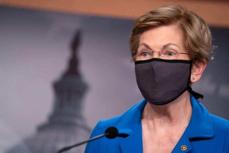 Senator Elizabeth Warren of Massachusetts