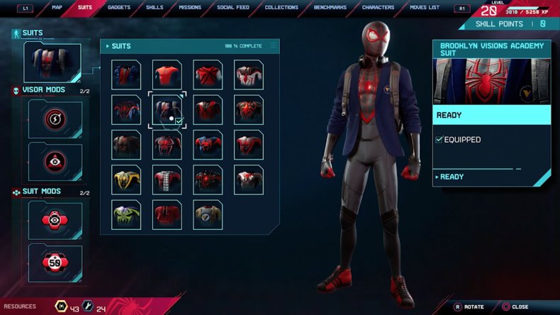 spiderman miles morales brooklyn visions academy suit