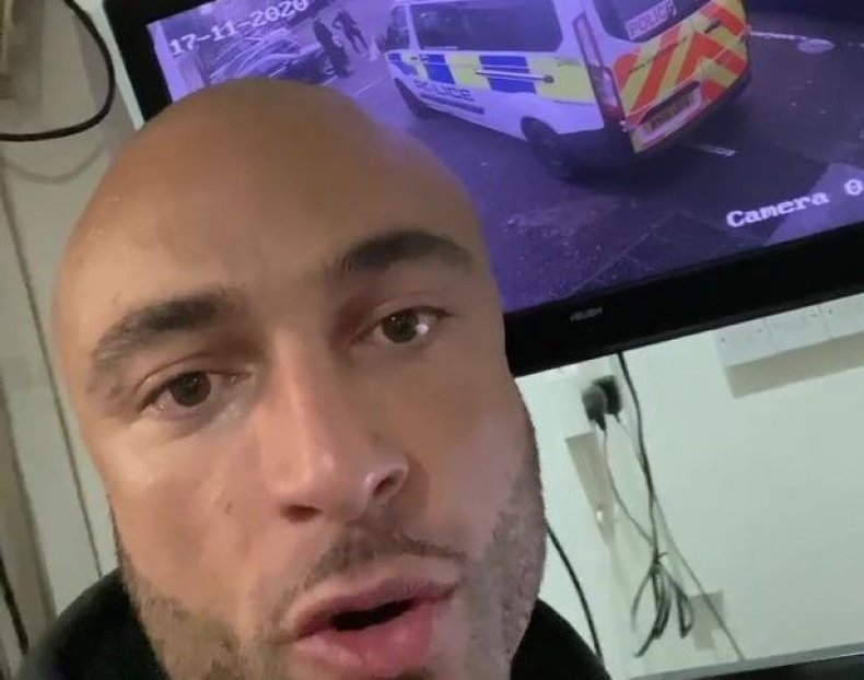 Police swoop on gym