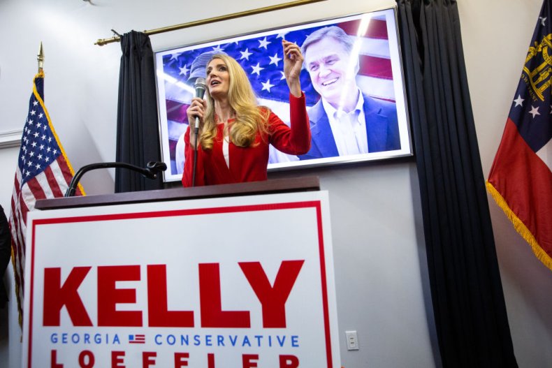 candidate Kelly Loeffler