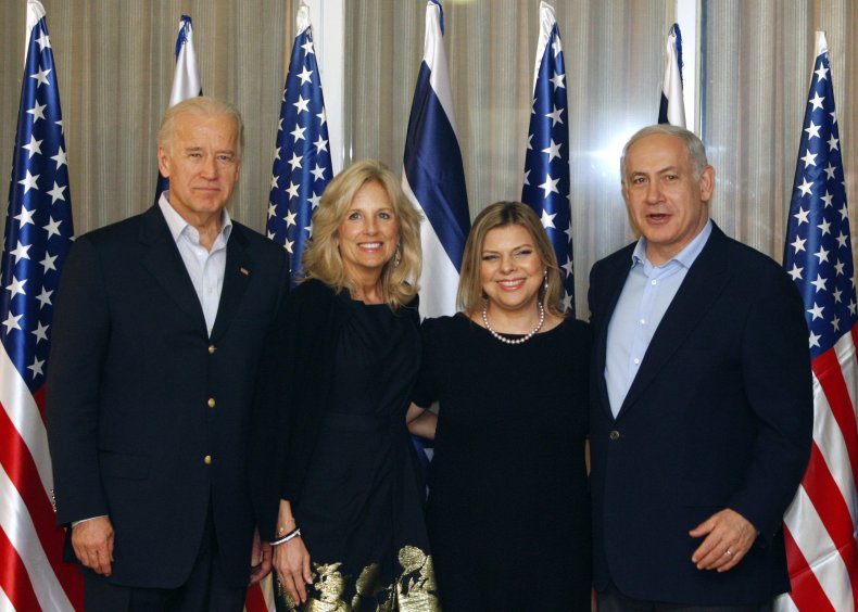 Former Vice President Joe Biden in Jerusalem