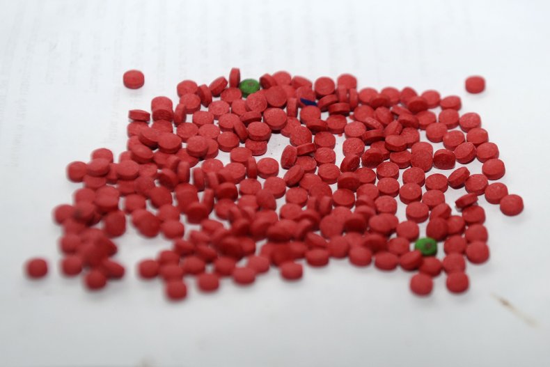 Methamphetamine pills Thailand police station November 2019