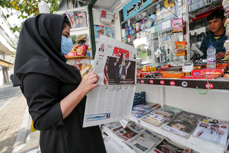 iran, newspaper, us, election, biden, trump