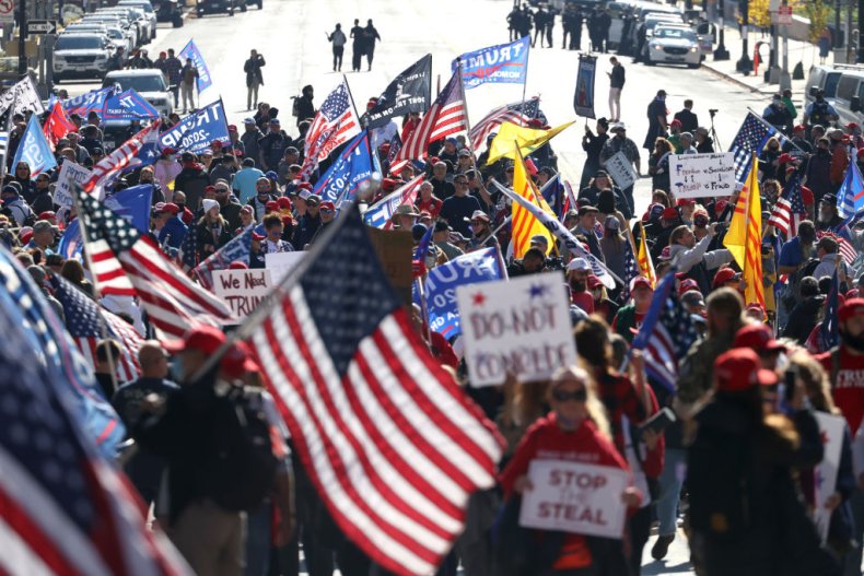 MAGA march