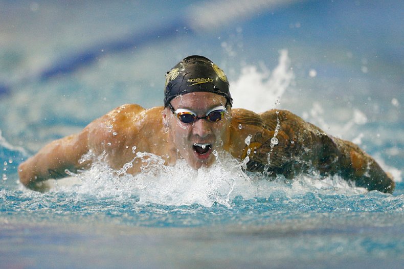 American swimmer Caeleb Dressel