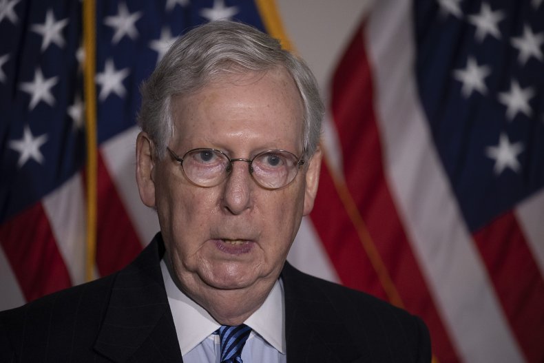 Senate Majority Leader Mitch McConnell