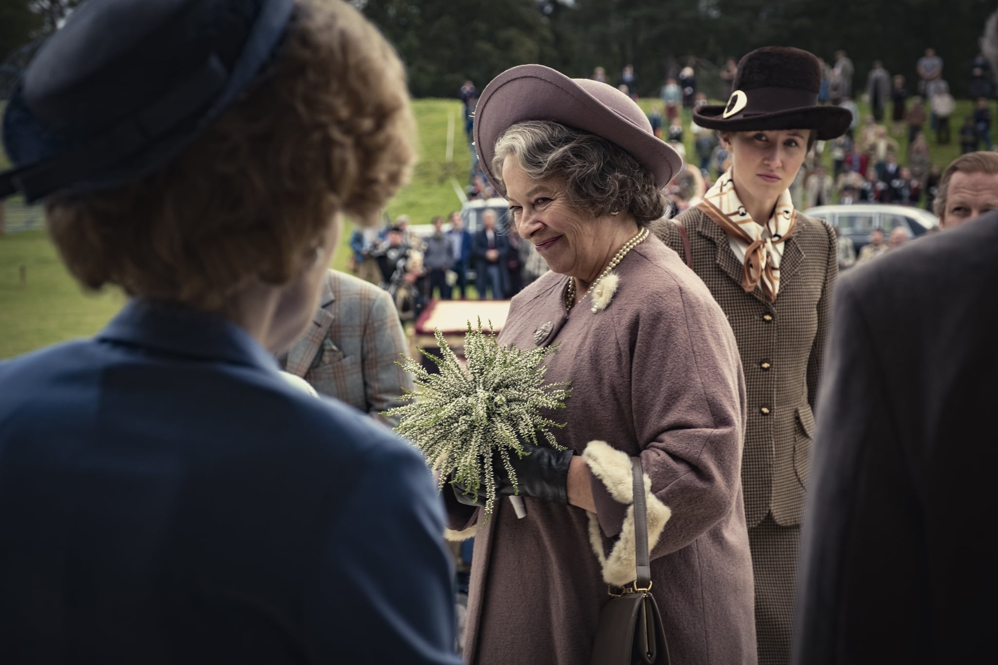 'The Crown': Queen Mother Star Says She Wears Bra Full of ...