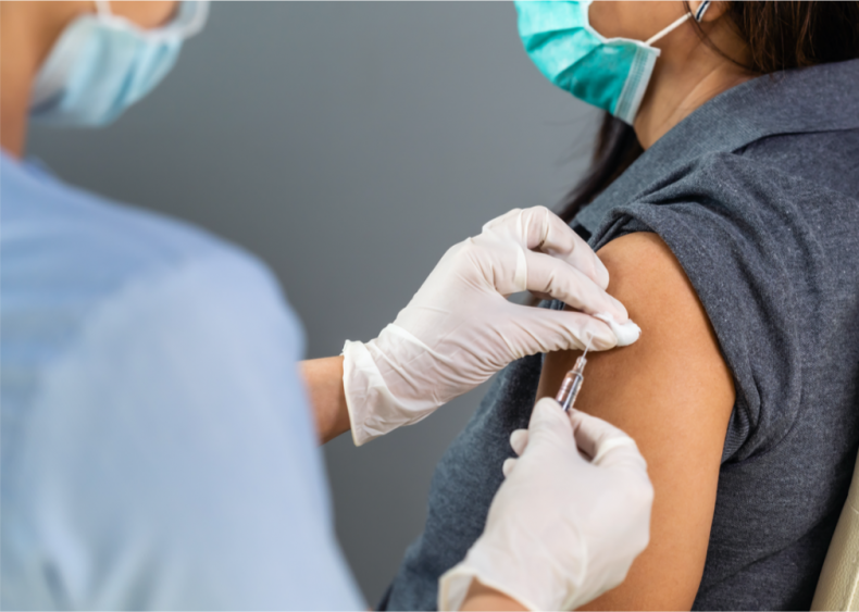 Illness from the vaccine