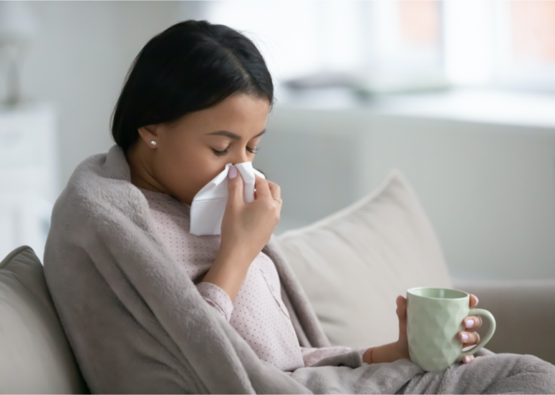 Got sick once