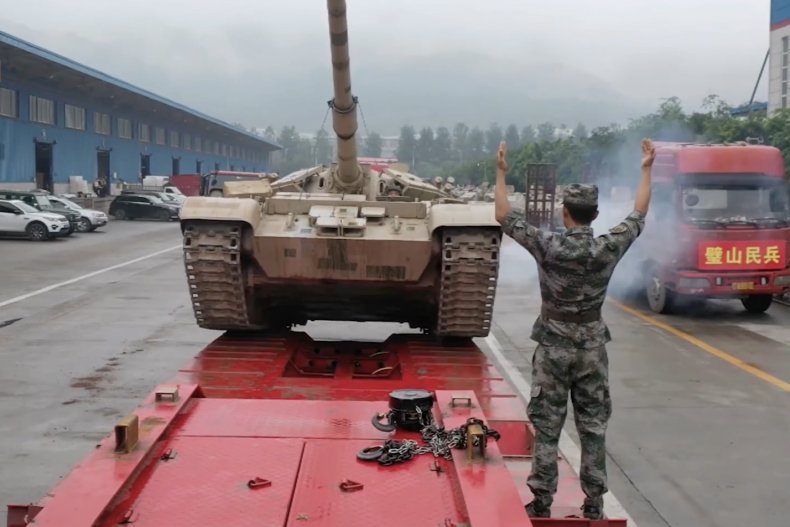 PLA Army type 56 tank