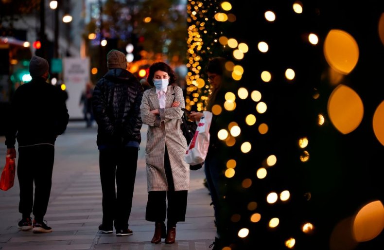 Christmas at Selfridges department store in London