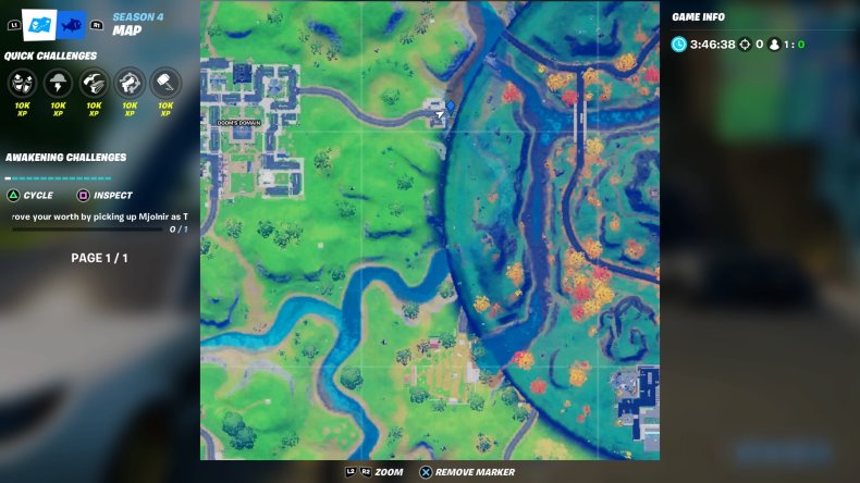 fortnite colored bridge location 3 map fortnite colored bridge location 3 map