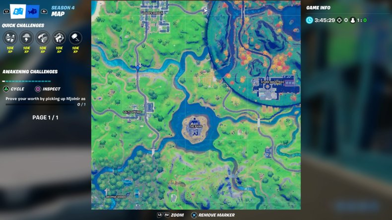 fortnite colored bridge location 4 map fortnite colored bridge location 4 map