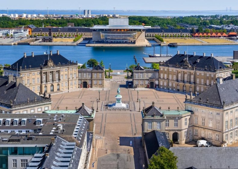 Queen Margrethe II: Amalienborg Queen Margrethe II: Amalienborg