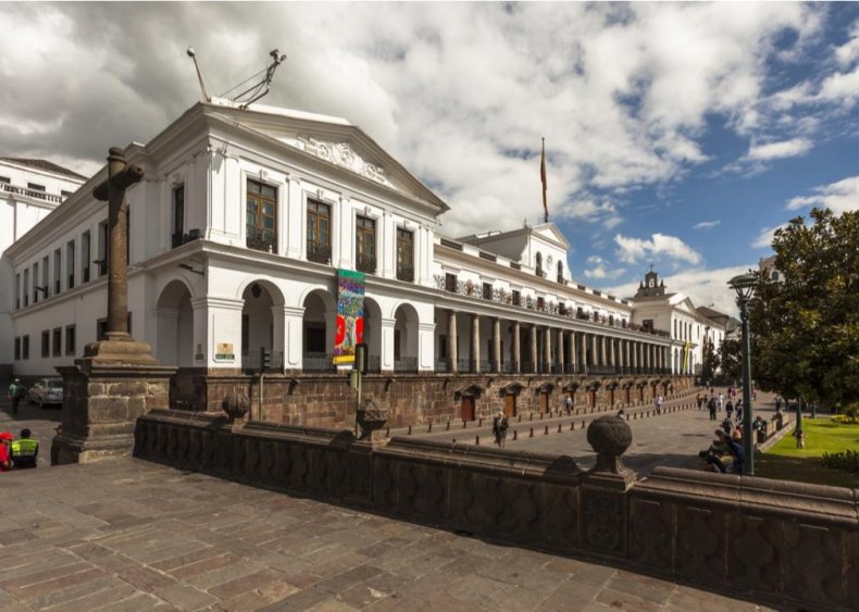 Lenin Moreno: Palacio de Carondelet Lenin Moreno: Palacio de Carondelet