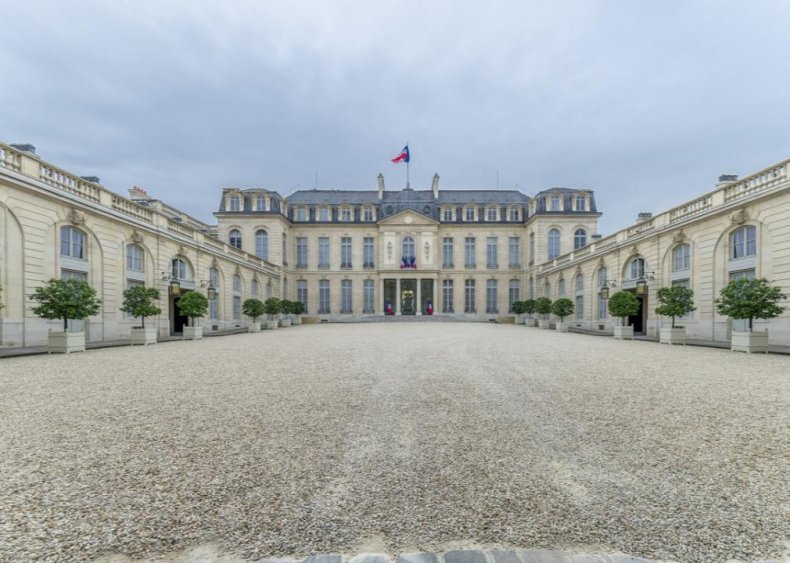 Emmanuel Macron: Elysee Palace Emmanuel Macron: Elysee Palace
