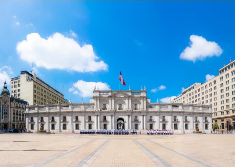 Sebastian Piñera: El Palacio de la Moneda Sebastian Piñera: El Palacio de la Moneda
