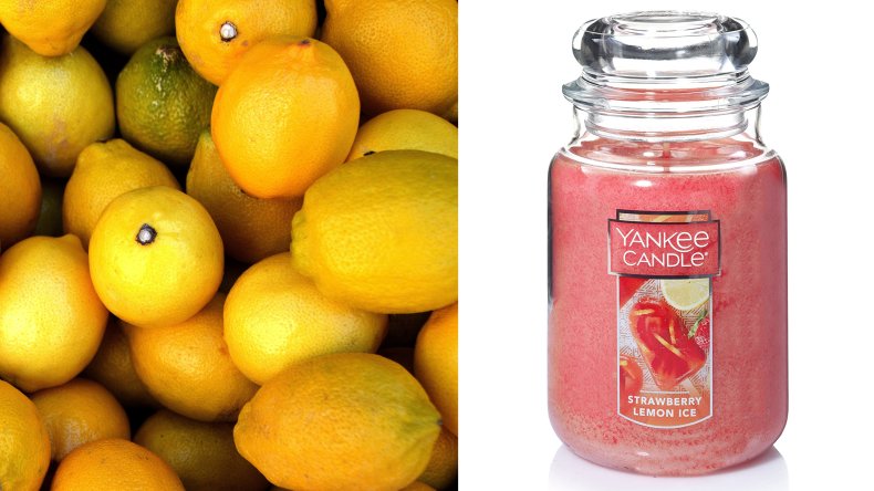 Yankee Candle Strawberry Lemon Ice Scented Candle